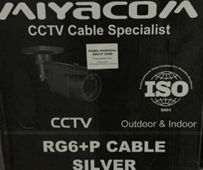 Kabel CCTV RG6+Power Miyacom