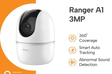 Camera CCTV Wifi IMOU Ranger A1 3MP Smart CCTV – 360 Coverage