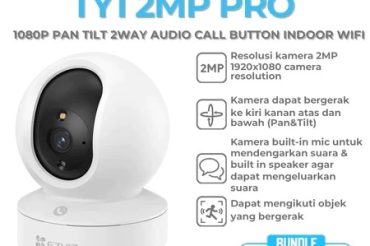 Camera EZVIZ TY1 2MP PRO 1080P Tombol Panggilan Audio 2 Arah Wifi Dalam Ruangan